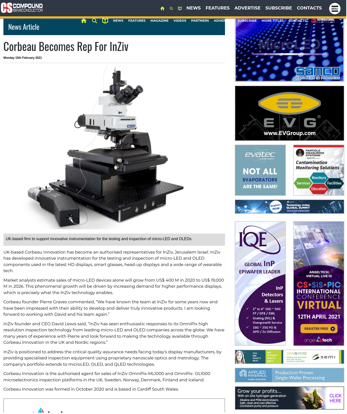News Compound Semiconductor