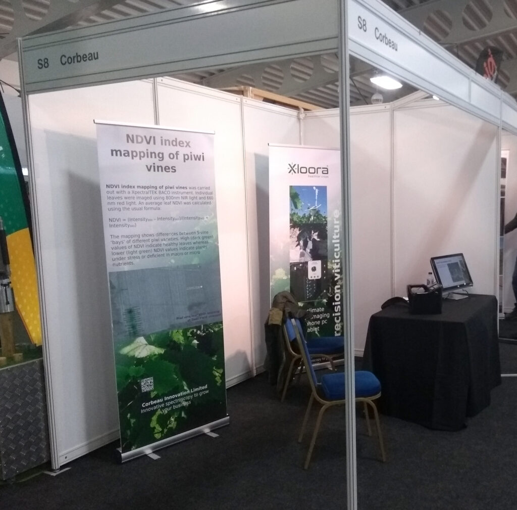 Corbeau Innovation at the Vineyard Show 2022